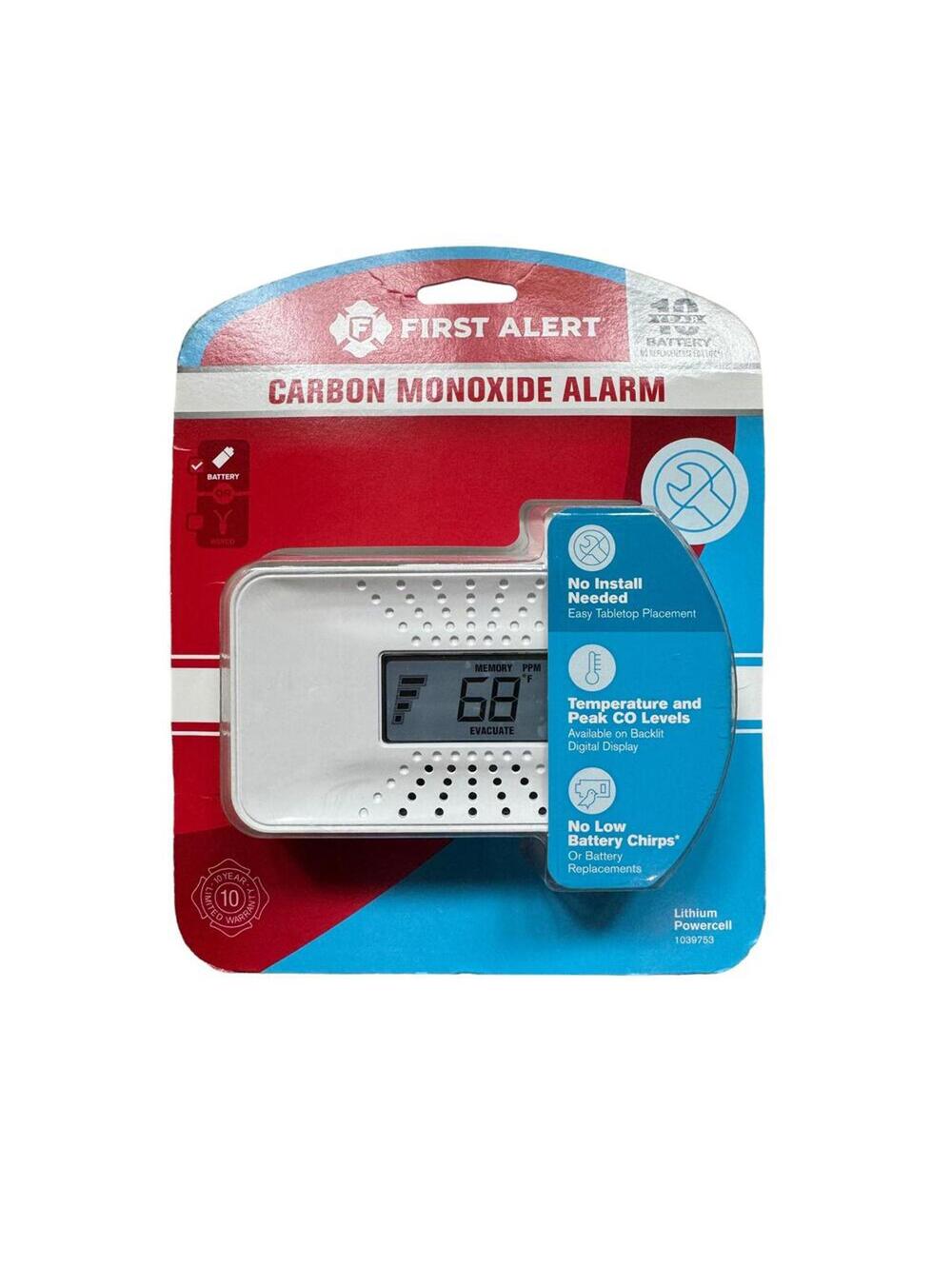First Alert | Carbon Monoxide Alarm C0710 | NIB | 0995